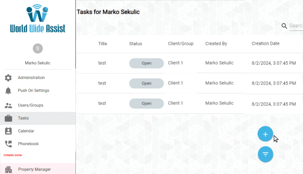 Task List App for teams